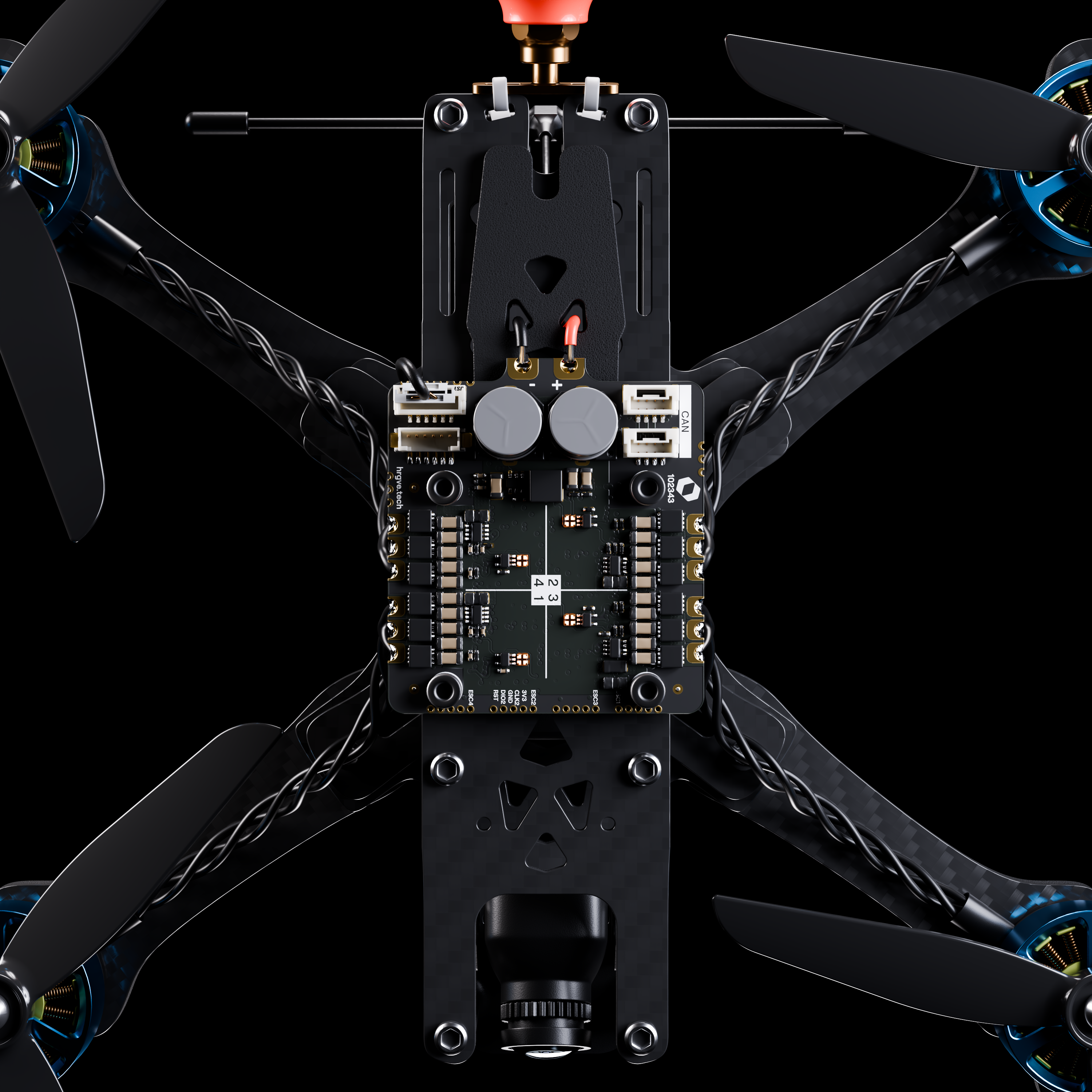 nanoDRIVE 4LPi on Drone